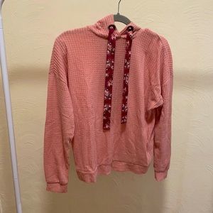 Pink hoddie